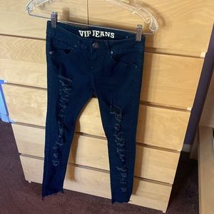 VIP ripped jeans